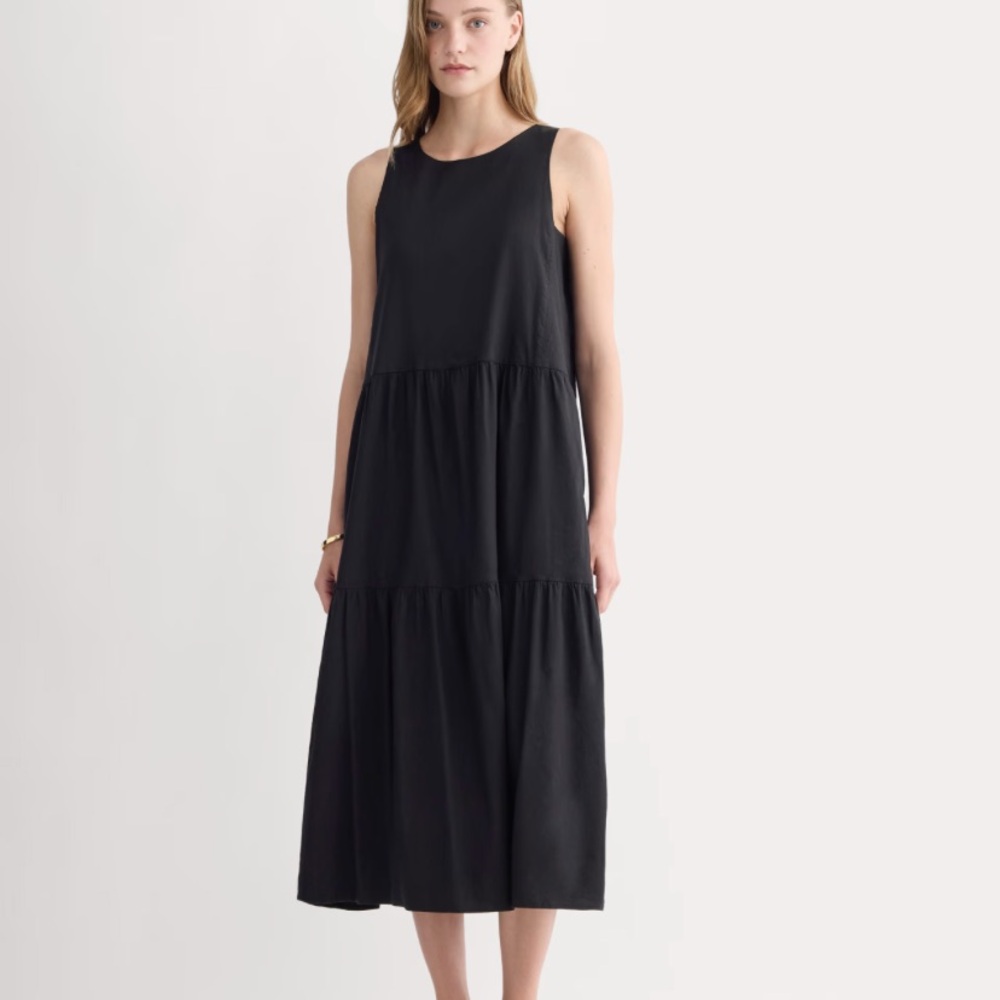 Everlane Tiered Midi Dress